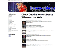 Tablet Screenshot of dance-video.org